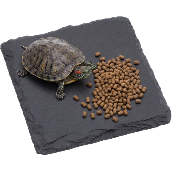 Norlix Basking Platform Turtle Reptile Basking Tortoise Slate Rock Plate 6 Inch