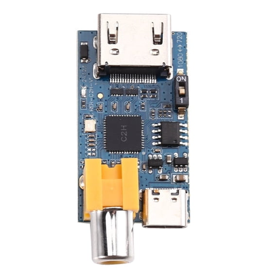 Norlix CVBS to HDMI Video Converter Module 1080P Analog to Digital AV Output Board PAL NTSC for Retro Gaming