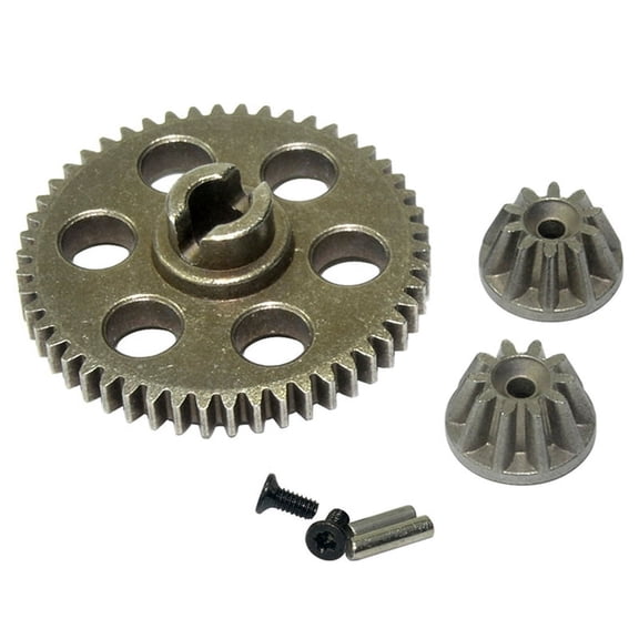 Norlix Compatible with HBX 901 901A 903 903A 905 905A 1 12 RC Car Steel Gear Set 1 Spur and 2 Drive Gears 3 Pcs