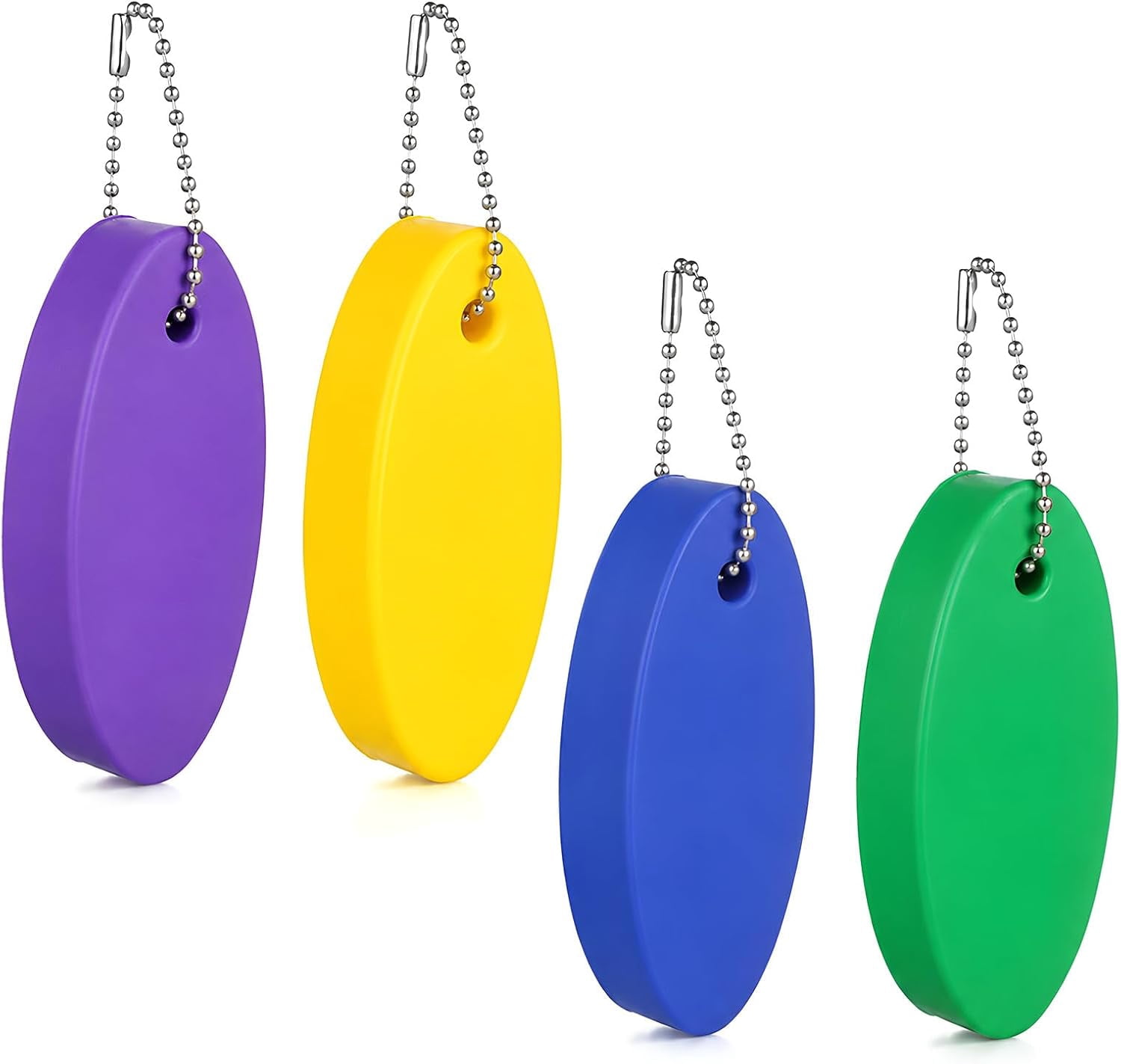 Norlix Floating Keychain for Boat Keys, 4 Pack Waterproof Key Rings ...