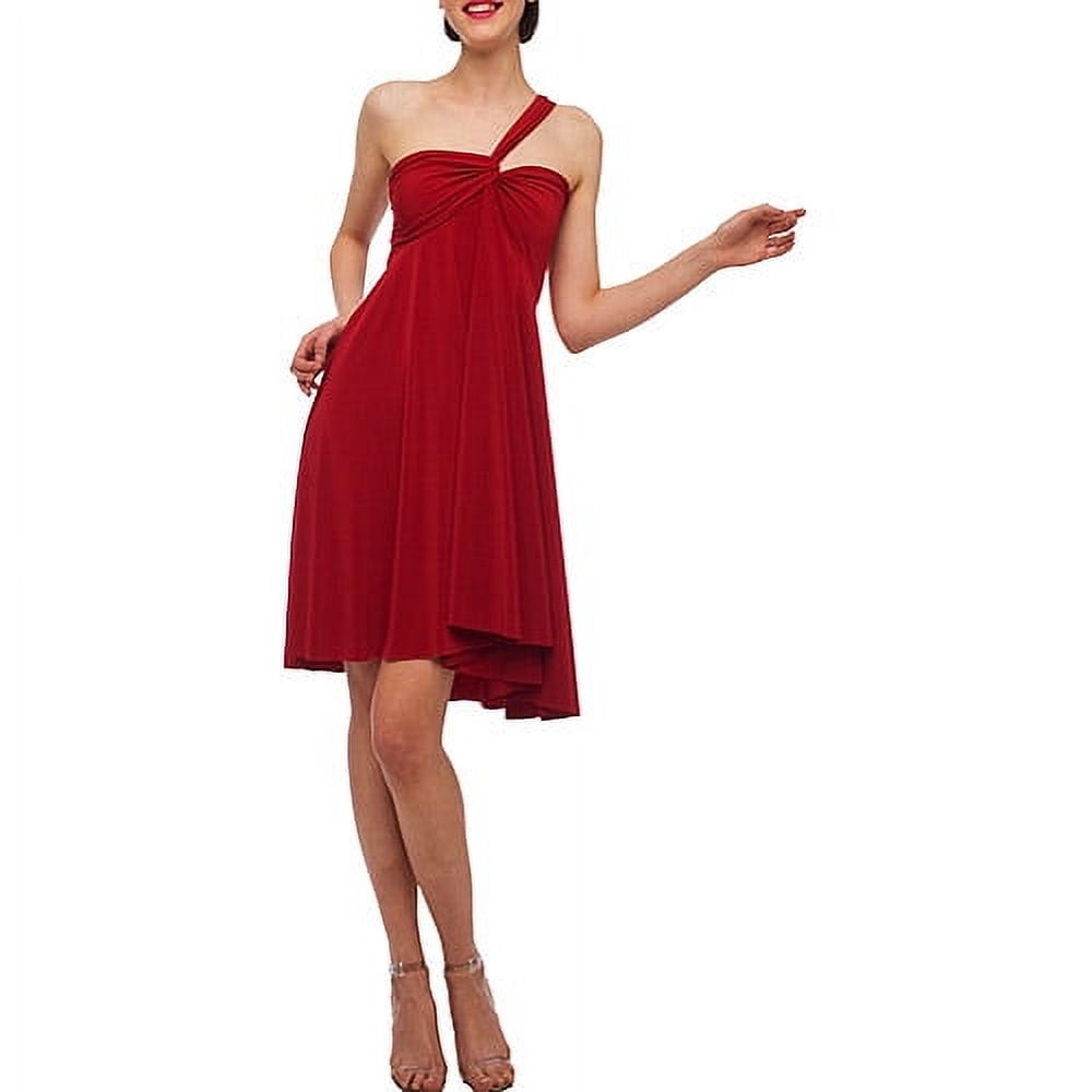 Norma Kamali Women s Convertible Jersey Dress