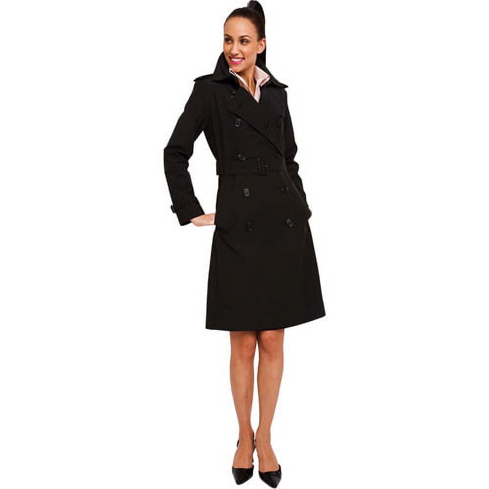 Norma Kamali Women s Double Breasted Trench Coat