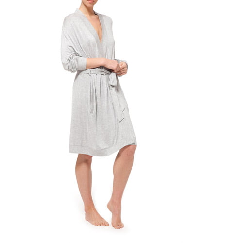 Norma Kamali - Women's Plus Cardigan Wrap Robe - Walmart.com