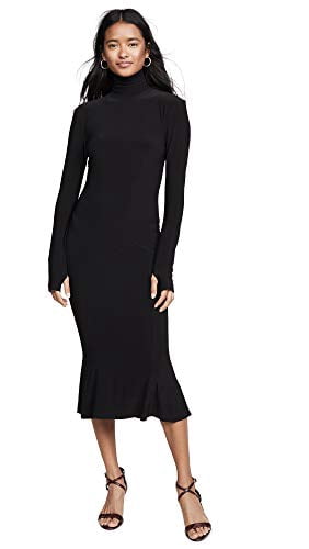 slim fit dress slacks Navy blue fishtail thin shoulder strap pleated tight fitting corset lo – LD  Dress