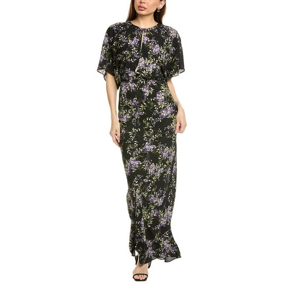 Norma Kamali womens  Obie Gown, XXS, Black