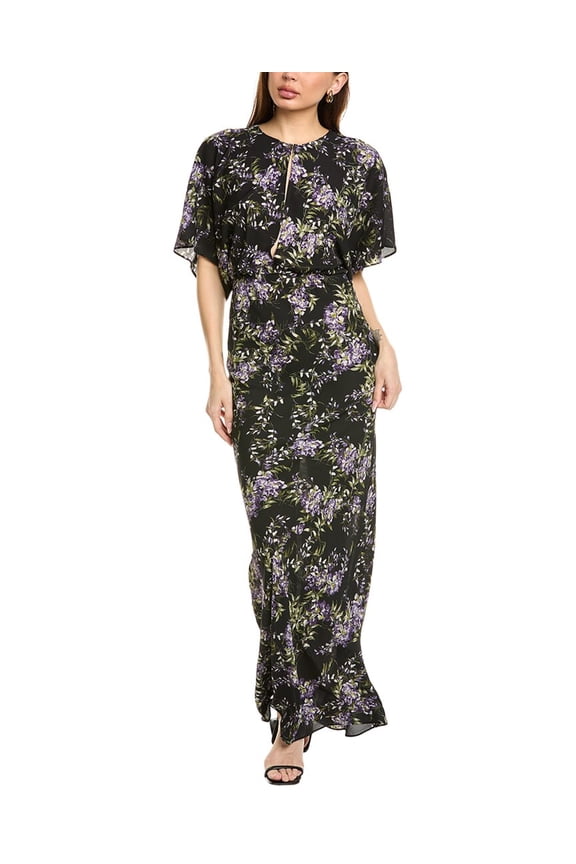 womens Obie Gown, XXS, Black