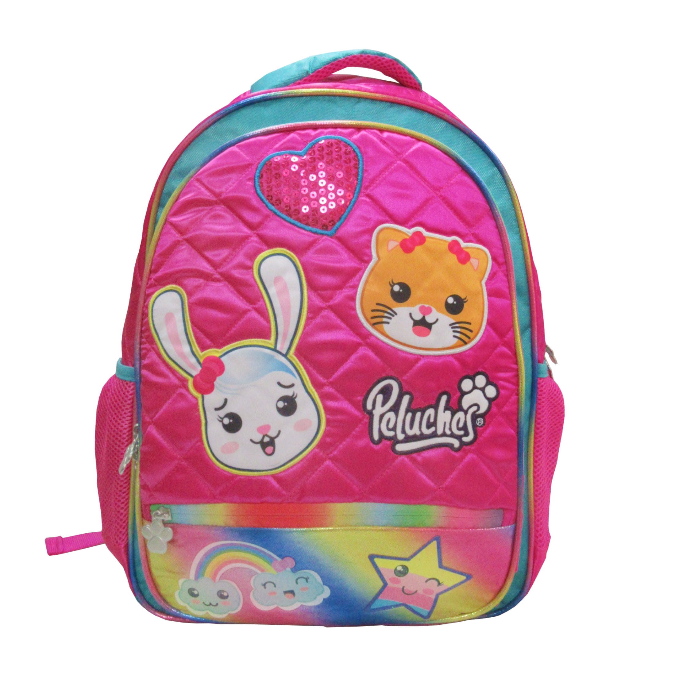 Norma Large Backpack Peluches Rainbow Multicolor Child