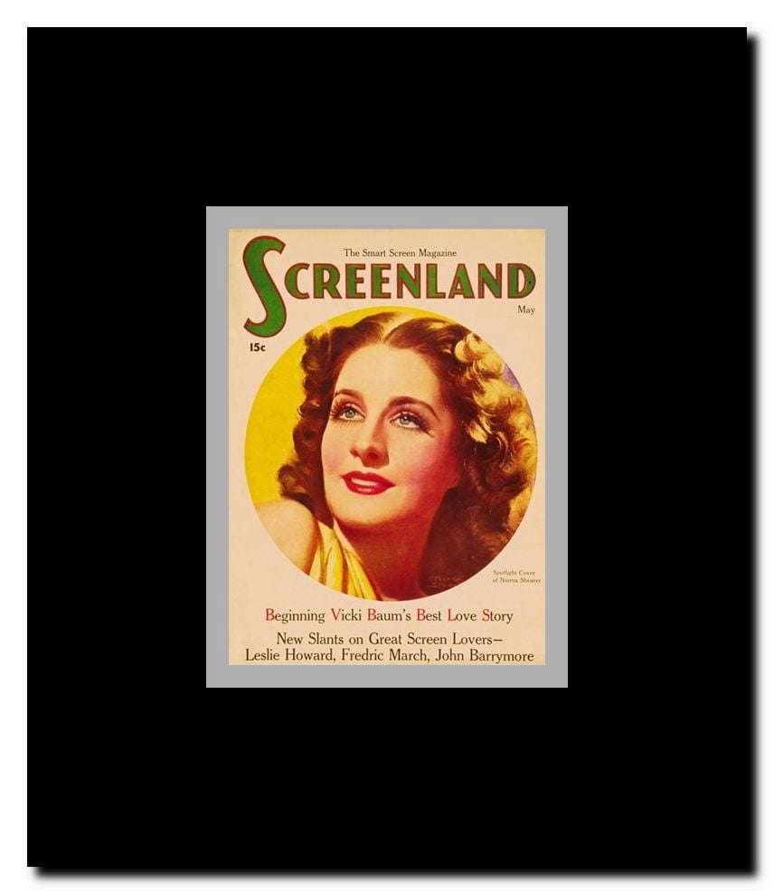 Norma Shearer Framed Movie Poster