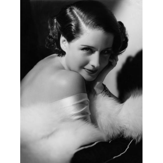 Norma Shearer Mgm Portrait Ca. 1934 Photo Print (16 x 20)