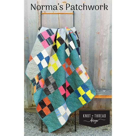 Norma's Patchwork Quilt Pattern by Kaitlyn Howell