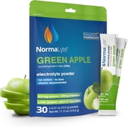 NormaLyte Green Apple Hydration Bag - 30 Sticks - FSA/HSA Eligible Item