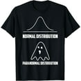 thumbnail image 1 of Normal Distribution Paranormal Distribution Math Gift T-Shirt, 1 of 3