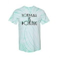 thumbnail image 1 of Normal Is Boring Tie-Dye Cyclone Men -Smartprints Designs, Male Large, 1 of 2