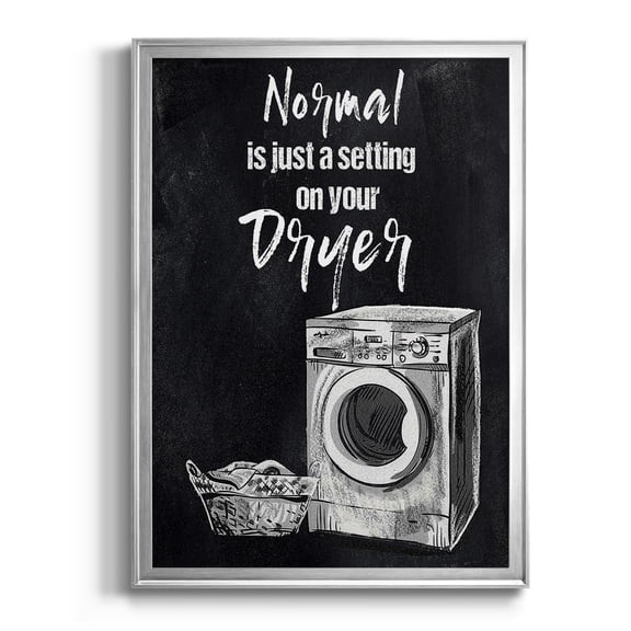 Normal Is Just A Setting Premium Framed Print - Ready to Hang