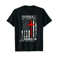 thumbnail image 1 of Normal Isn't Coming Back But Jesus Is Revelation 14 USA Flag T-Shirt, 1 of 5