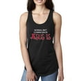 thumbnail image 1 of Normal Isn't Coming Back Jesus Is Inspirational/Christian Ladies Racerback Tank Top, Black, Small, 1 of 5