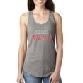 thumbnail image 1 of Normal Isn't Coming Back Jesus Is Inspirational/Christian Ladies Racerback Tank Top, Heather Grey, Large, 1 of 5