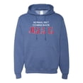 thumbnail image 1 of Normal Isnâ€™t Coming Back Jesus Is Inspirational/Christian Unisex Graphic Hoodie Sweatshirt, Vintage Heather Blue, X-Large, 1 of 5