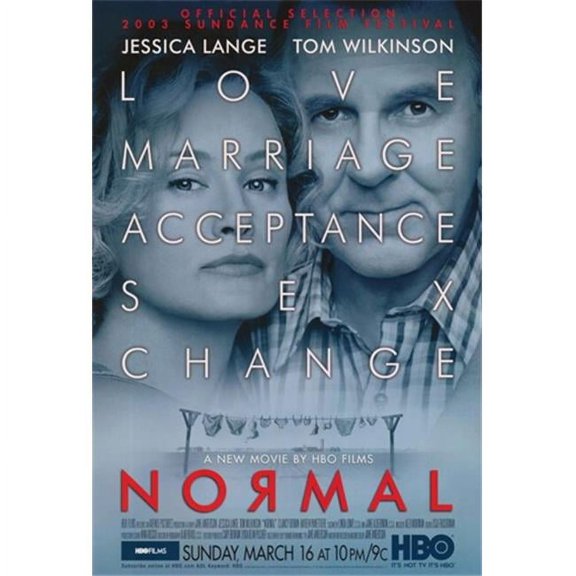 Normal Movie Poster - 11 x 17 in.