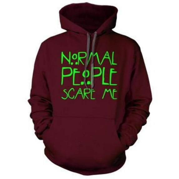 Normal People Scare Me Hoodie