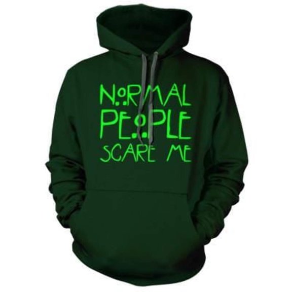 Normal People Scare Me Hoodie