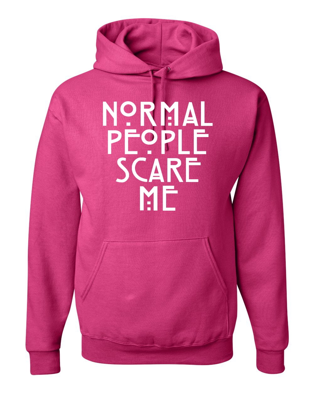 Normal people scare me cheap hoodie