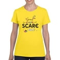 thumbnail image 1 of Normal People Scare Me! T-Shirt Women -Image by Shutterstock, Female 3X-Large, 1 of 4