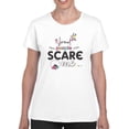 thumbnail image 1 of Normal People Scare Me! T-Shirt Women -Image by Shutterstock, Female 5X-Large, 1 of 4