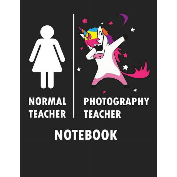 Normal Teacher Photography Teacher Notebook: Blank Line Notebook (8.5 X 11 - 110 Blank Pages)