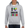 thumbnail image 1 of Normal is Boring - Big Boys Hoodies and Sweatshirts, up to Big Boys Size 24 - Autism Awareness, 1 of 5