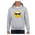 thumbnail image 1 of NIB - Big Boys Hoodies and Sweatshirts - Emoji with Sunglasses, 1 of 5