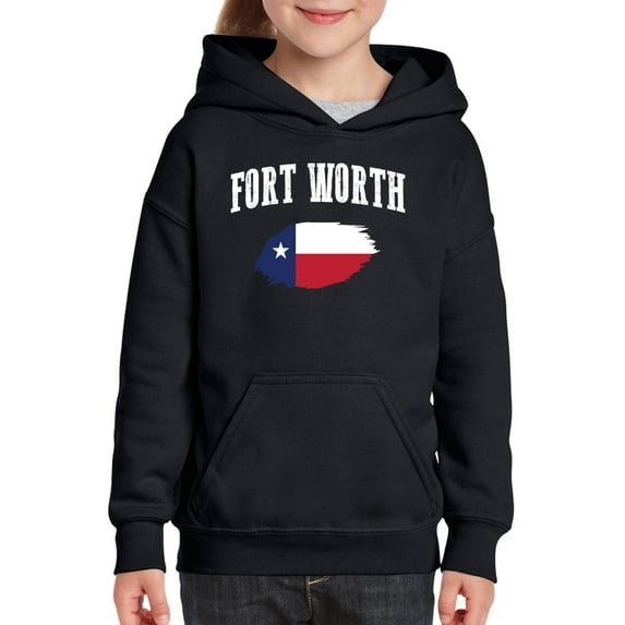 NIB - Big Boys Hoodies and Sweatshirts - Fort Worth Texas Flag