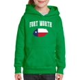 thumbnail image 1 of NIB - Big Boys Hoodies and Sweatshirts - Fort Worth Texas Flag, 1 of 5