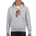 thumbnail image 1 of Normal is Boring - Big Boys Hoodies and Sweatshirts, up to Big Boys Size 24 - Jolly Roger Skull & Crossbones, 1 of 5