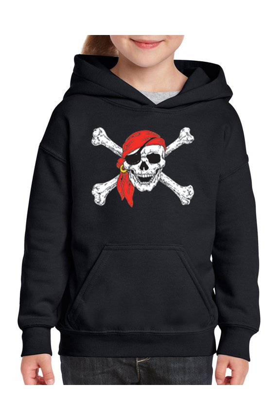 - Big Boys Hoodies and Sweatshirts, up to Big Boys Size 24 - Jolly Roger Skull & Crossbones