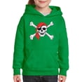 thumbnail image 1 of Normal is Boring - Big Boys Hoodies and Sweatshirts, up to Big Boys Size 24 - Jolly Roger Skull & Crossbones, 1 of 5