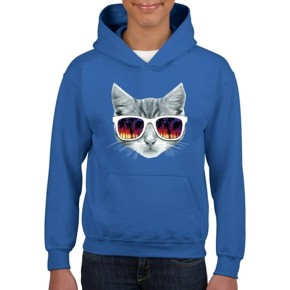 Normal is Boring - Big Boys Hoodies and Sweatshirts, up to Big Boys Size 24 - Kitty