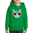 thumbnail image 1 of Normal is Boring - Big Boys Hoodies and Sweatshirts, up to Big Boys Size 24 - Kitty, 1 of 5