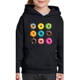 thumbnail image 1 of Normal is Boring - Big Boys Hoodies and Sweatshirts, up to Big Boys Size 24 - Love Food Donuts Doughnuts, 1 of 5