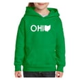 thumbnail image 1 of Normal is Boring - Big Boys Hoodies and Sweatshirts, up to Big Boys Size 24 - Ohio Map, 1 of 5