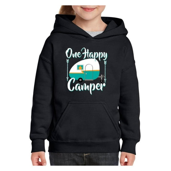 Normal is Boring - Big Boys Hoodies and Sweatshirts, up to Big Boys Size 24 - One Happy Camper