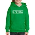 thumbnail image 1 of Normal is Boring - Big Boys Hoodies and Sweatshirts, up to Big Boys Size 24 - Softball with Ball, 1 of 5