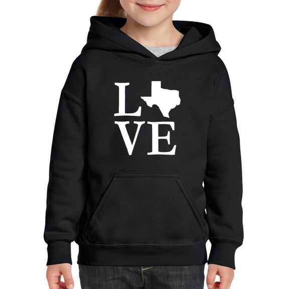 Normal is Boring - Big Boys Hoodies and Sweatshirts, up to Big Boys Size 24 - Texas Flag