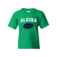 thumbnail image 1 of Normal is Boring - Big Boys T-Shirts and Tank Tops, up to Big Boys Size 24 - Alaska Flag, 1 of 4