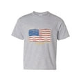 thumbnail image 1 of Normal is Boring - Big Boys T-Shirts and Tank Tops, up to Big Boys Size 24 - American Flag USA in Gold, 1 of 5