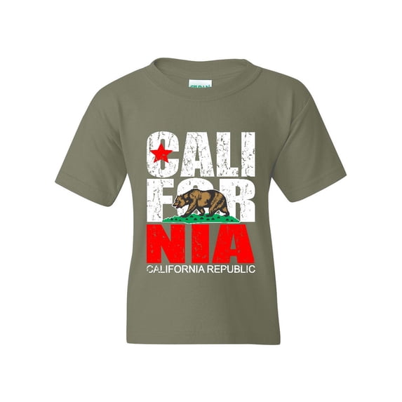 Normal is Boring - Big Boys T-Shirts and Tank Tops, up to Big Boys Size 24 - California Cali