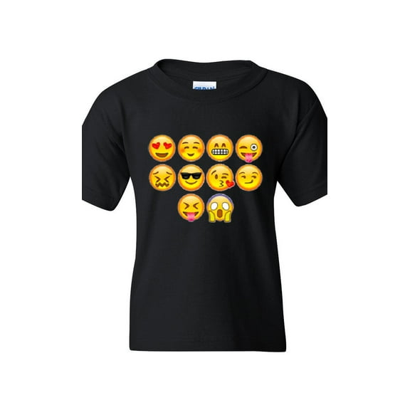 Normal is Boring - Big Boys T-Shirts and Tank Tops, up to Big Boys Size 24 - Emoji Entourage