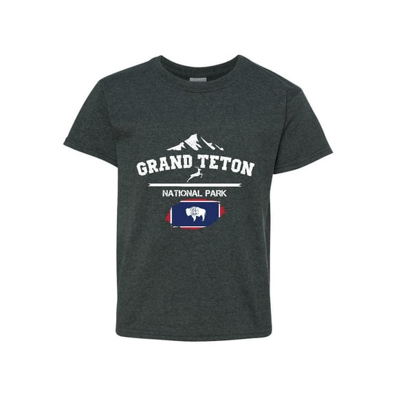 Normal is Boring - Big Boys T-Shirts and Tank Tops, up to Big Boys Size 24 - Grand Teton National Park