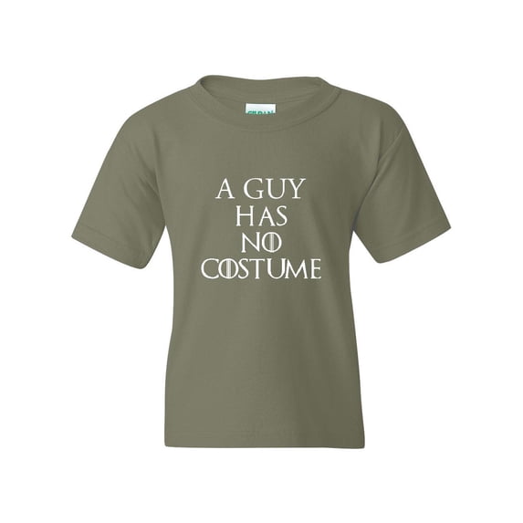 Normal is Boring - Big Boys T-Shirts and Tank Tops, up to Big Boys Size 24 - Halloween Costume Guy Has No Costume