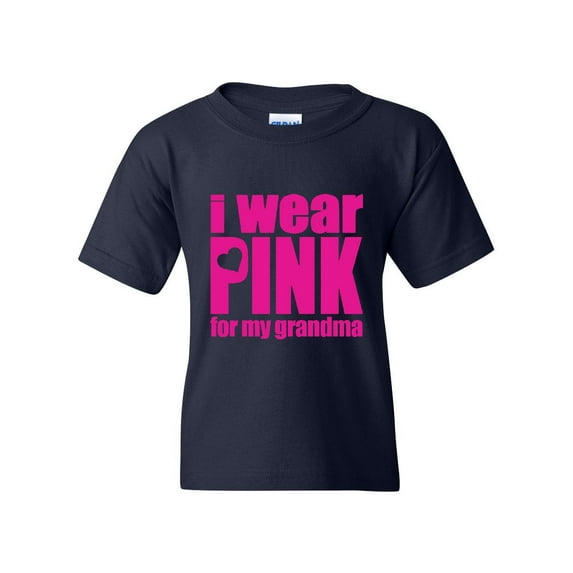 Normal is Boring - Big Boys T-Shirts and Tank Tops, up to Big Boys Size 24 - I Wear Pink for Grandma